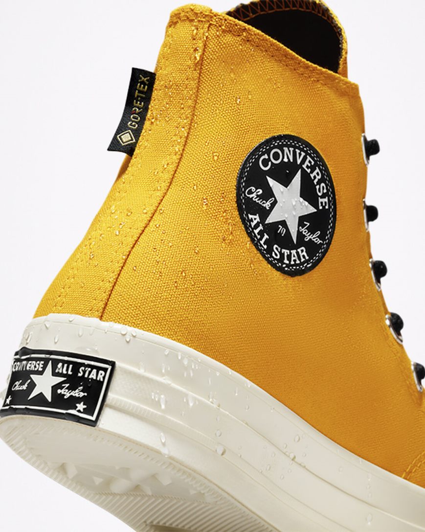 Tenisi Inalti Barbati Converse Engineered Optimism Chuck 70 GORE-TEX Galbeni Negrii | RO ZVGTU275